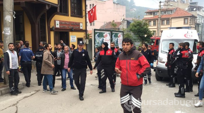 Bursa'da bir binada patlama oldu