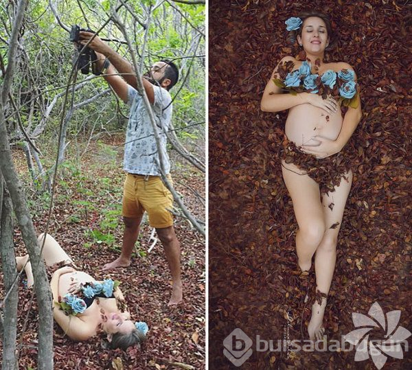 Muhteşem fotoğraflar işte böyle çekiliyor!

