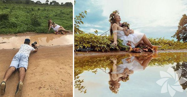 Muhteşem fotoğraflar işte böyle çekiliyor!
