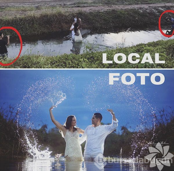 Muhteşem fotoğraflar işte böyle çekiliyor!
