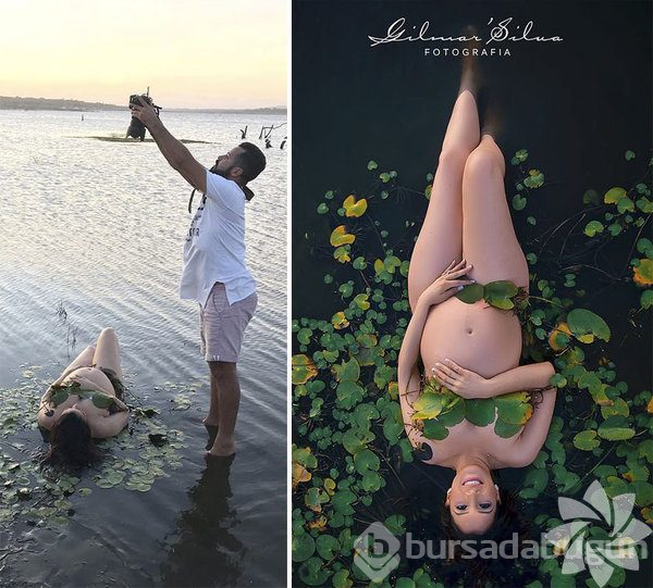 Muhteşem fotoğraflar işte böyle çekiliyor!
