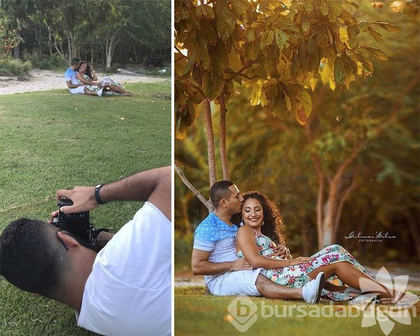 Muhteşem fotoğraflar işte böyle çekiliyor!
