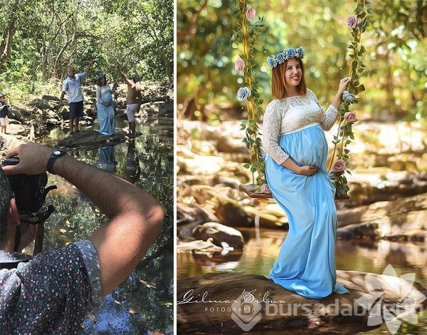 Muhteşem fotoğraflar işte böyle çekiliyor!

