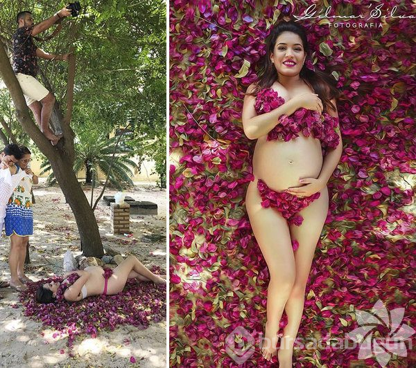Muhteşem fotoğraflar işte böyle çekiliyor!
