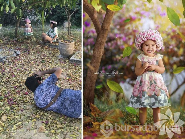Muhteşem fotoğraflar işte böyle çekiliyor!
