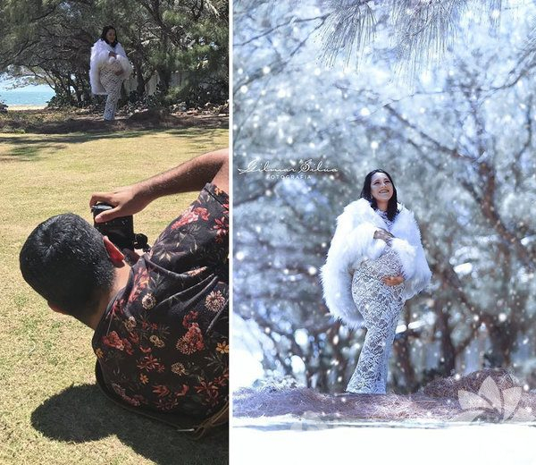 Muhteşem fotoğraflar işte böyle çekiliyor!
