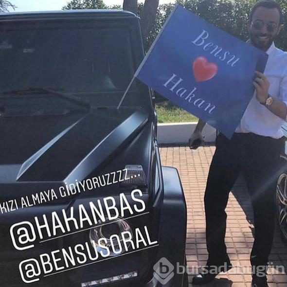 Bensu Soral ile Hakan Baş dünya evine girdi
