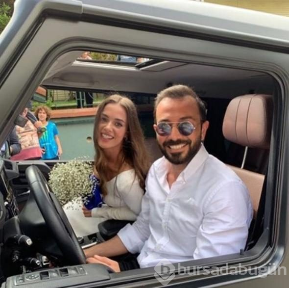 Bensu Soral ile Hakan Baş dünya evine girdi
