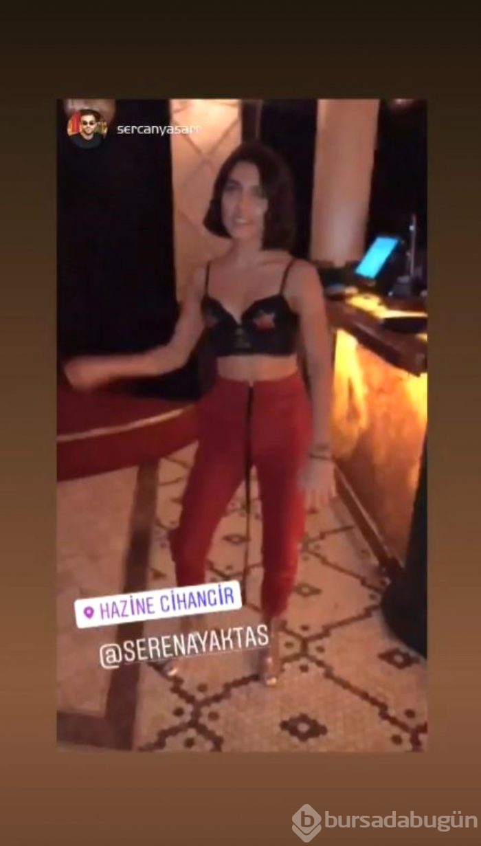 Serenay Aktaş, doğum gününü dans ederek kutladı!
