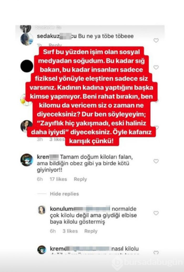 Buse Terim isyan etti! Hadise destek verdi: Öyle kötü kalplisiniz ki....
