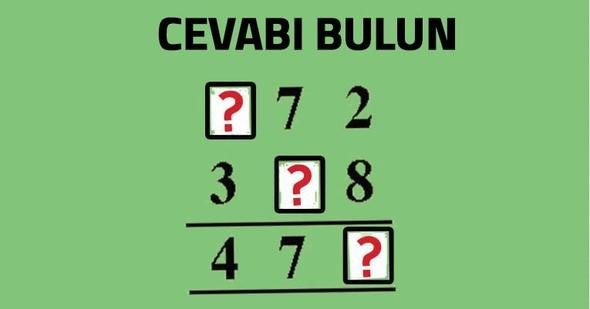 Sosyal medyayı kasıp kavuran zeka testi
