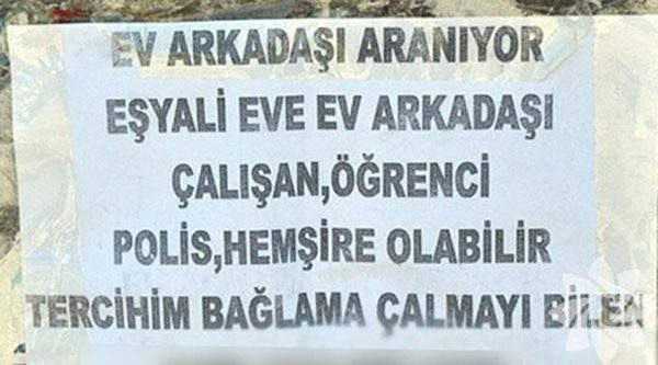 Bu ilanlar çok komik!
