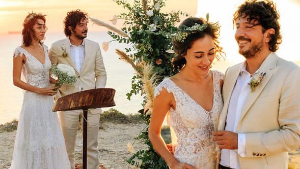 Tuğçe Altuğ ve Tolga Karaçelik evlendi
