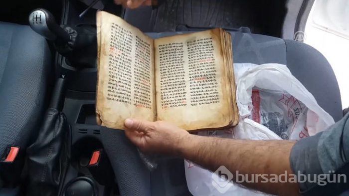 Kırşehir'de 'İbranice el yazması büyü kitabı' operasyonu
