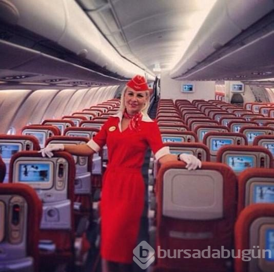 Hosteslerin çılgın paylaşımları