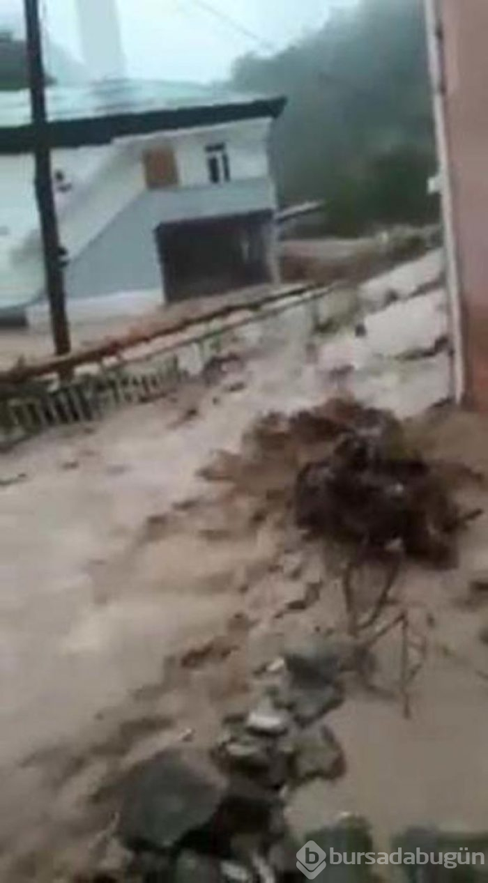Doğu Karadeniz'de sağanak, sel ve heyelana yol açtı, yollar kapandı
