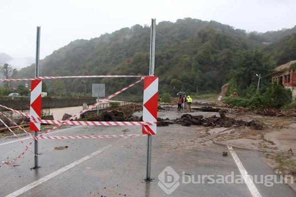 Doğu Karadeniz'de sağanak, sel ve heyelana yol açtı, yollar kapandı
