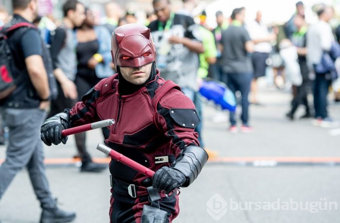 Comic Con 2018'de öne çıkan kostüm ve makyajlar