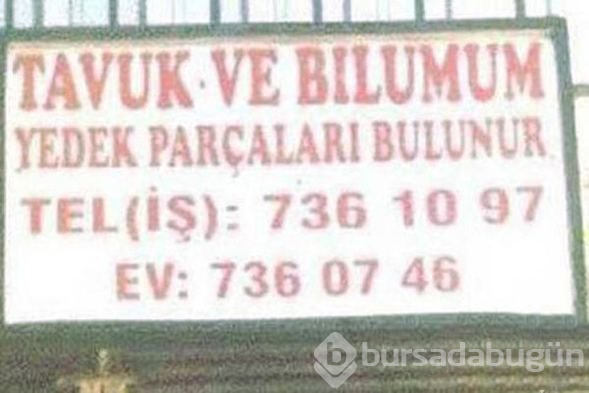 Yurdum insanından en ilginç ilanlar
