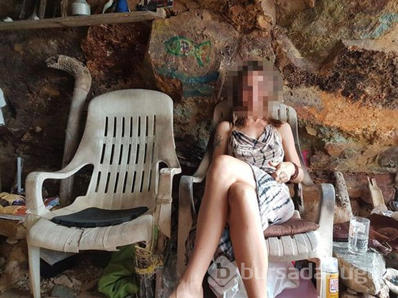 Mağarada çekilen çıplak fotoğraflar, olay yarattı!
