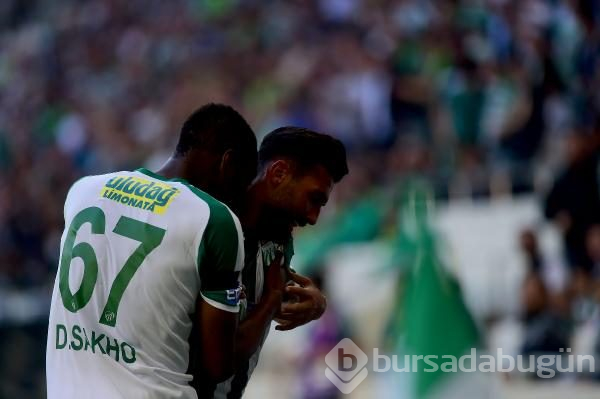 Bursaspor Ankaragücü maçından kareler...