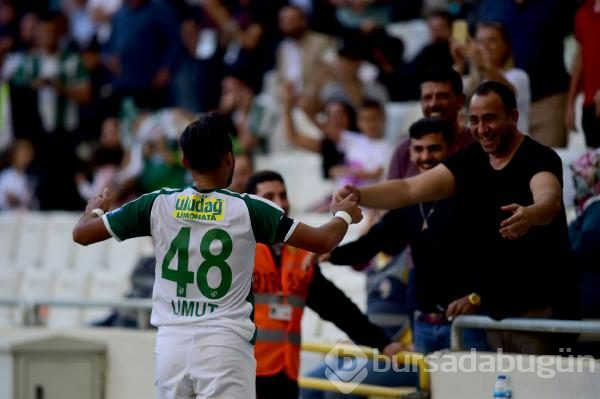 Bursaspor Ankaragücü maçından kareler...