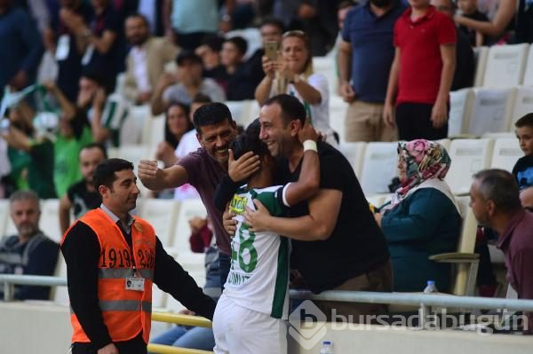 Bursaspor Ankaragücü maçından kareler...