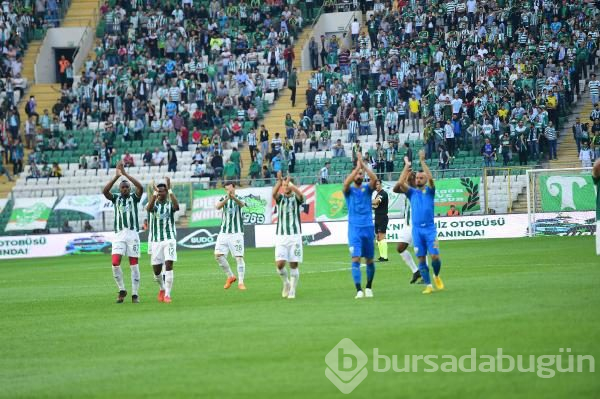 Bursaspor Ankaragücü maçından kareler...