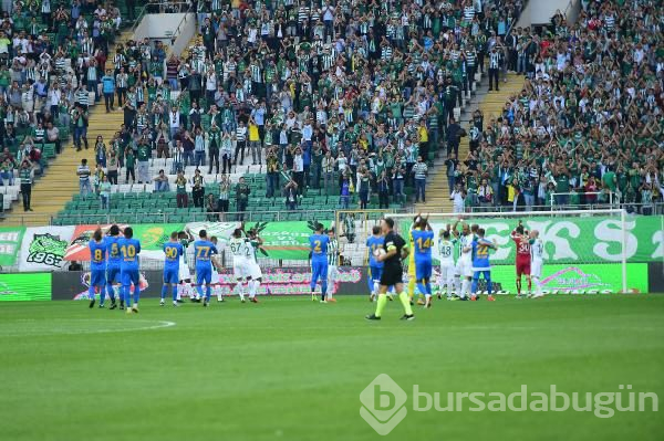 Bursaspor Ankaragücü maçından kareler...
