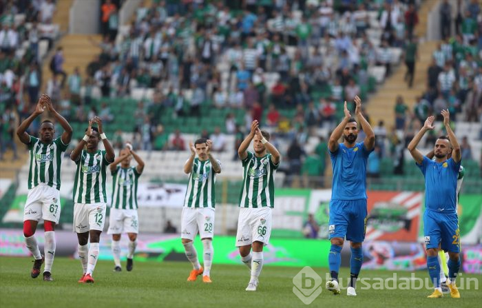 Bursaspor Ankaragücü maçından kareler...