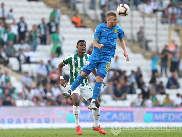 Bursaspor Ankaragücü maçından kareler...