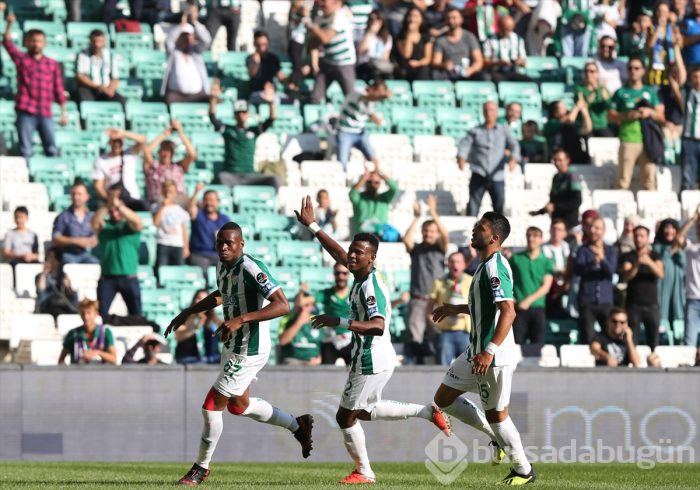 Bursaspor Ankaragücü maçından kareler...