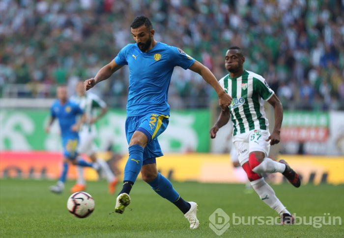 Bursaspor Ankaragücü maçından kareler...