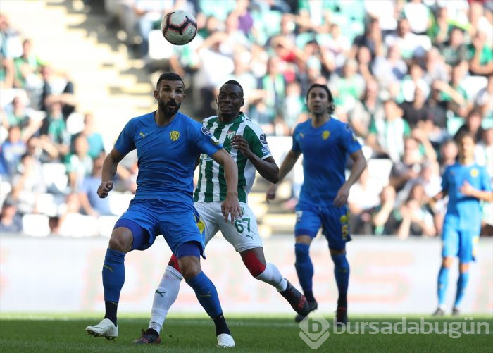 Bursaspor Ankaragücü maçından kareler...