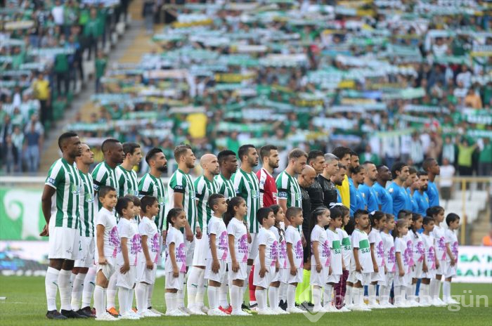 Bursaspor Ankaragücü maçından kareler...