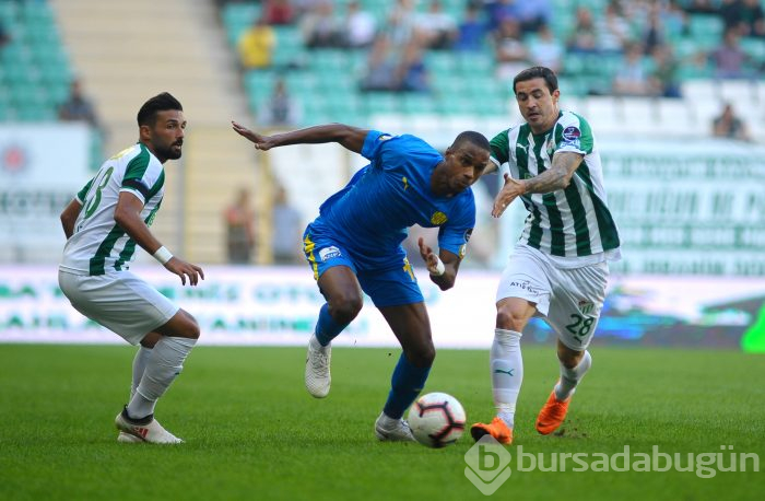 Bursaspor Ankaragücü maçından kareler...