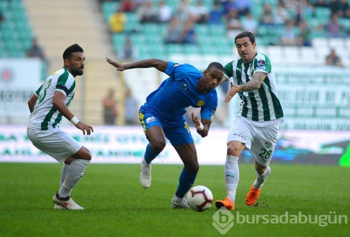 Bursaspor Ankaragücü maçından kareler...