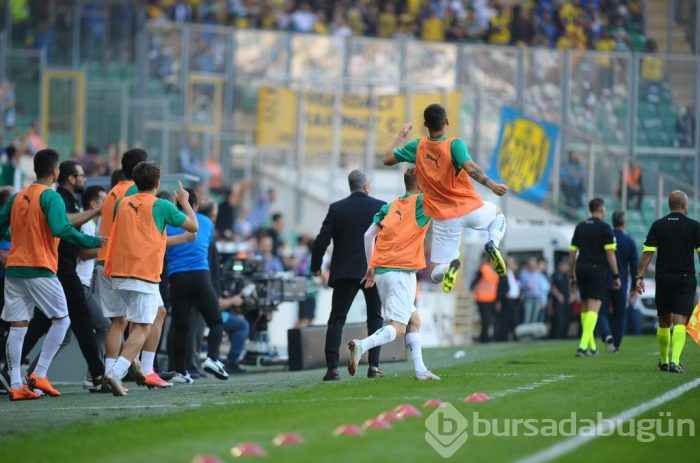 Bursaspor Ankaragücü maçından kareler...