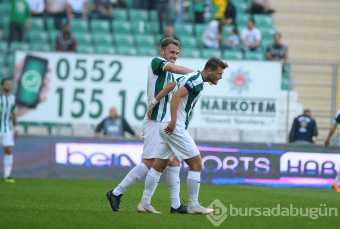 Bursaspor Ankaragücü maçından kareler...