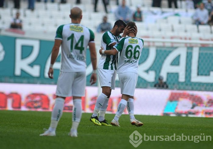 Bursaspor Ankaragücü maçından kareler...
