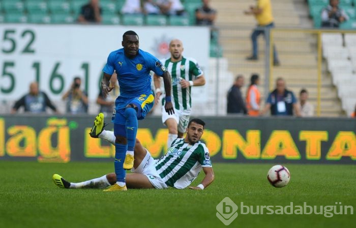 Bursaspor Ankaragücü maçından kareler...