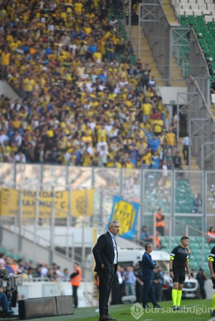 Bursaspor Ankaragücü maçından kareler...