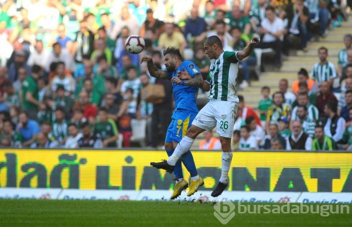 Bursaspor Ankaragücü maçından kareler...