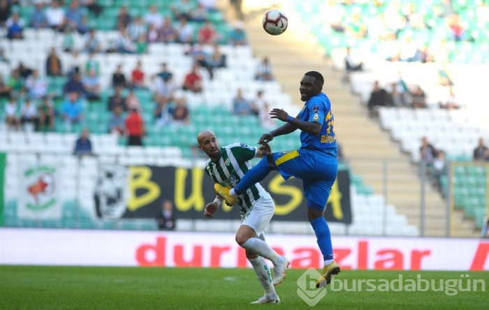 Bursaspor Ankaragücü maçından kareler...