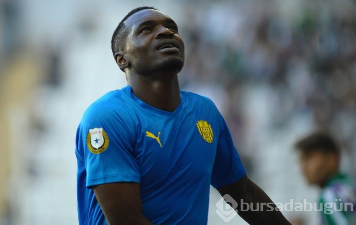 Bursaspor Ankaragücü maçından kareler...