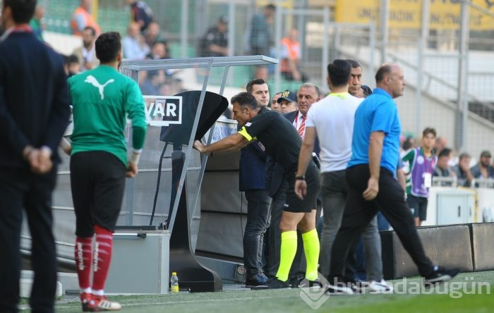 Bursaspor Ankaragücü maçından kareler...