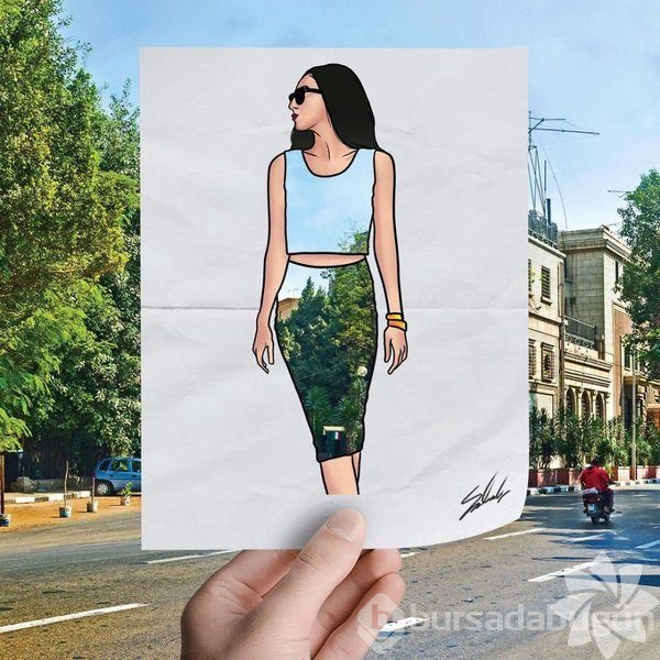 Moda sanatta saklı!
