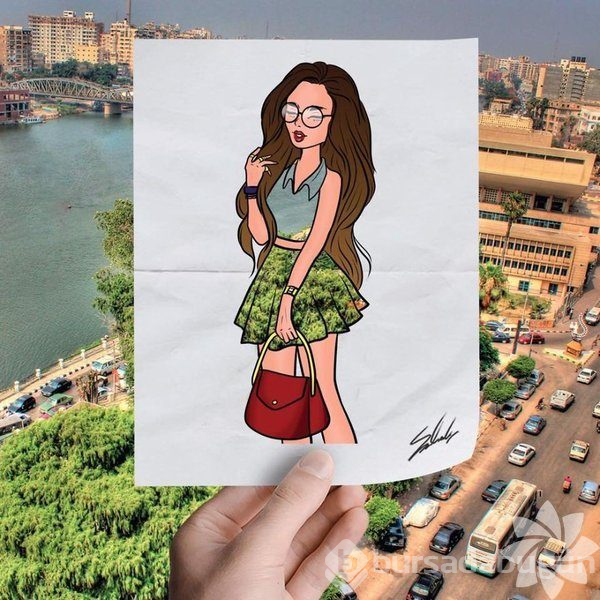 Moda sanatta saklı!
