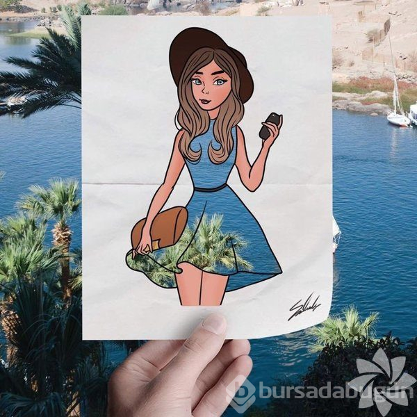 Moda sanatta saklı!
