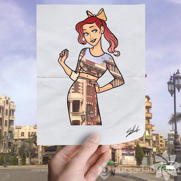 Moda sanatta saklı!
